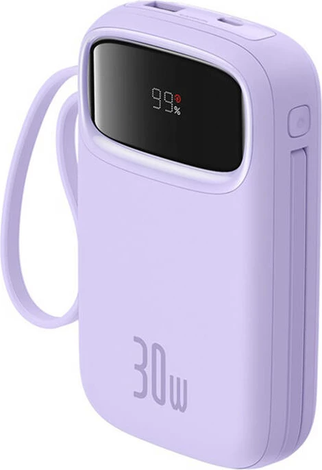 Powerbank Baseus QPow 2, 10000mAh, 30W, 2xUSB-C, vjollcë