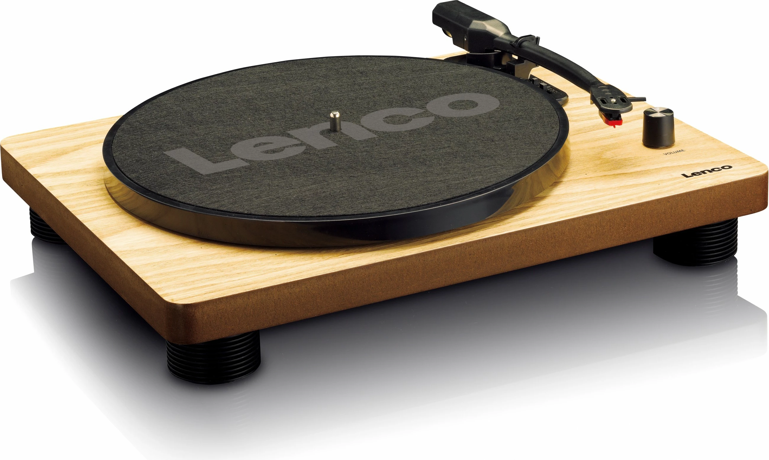 Gramafon Lenco LS-50, USB, altoparlantë të integruar, ngjyrë dru