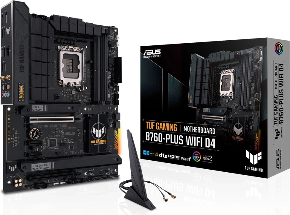 Pllakë amë ASUS TUF GAMING B760-PLUS, WIFI D4