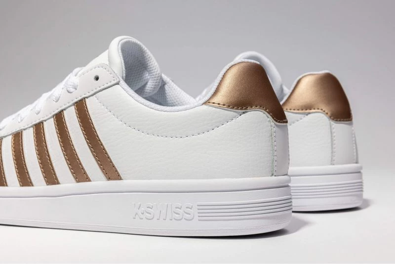 Këpucë femra K-Swiss, të bardha