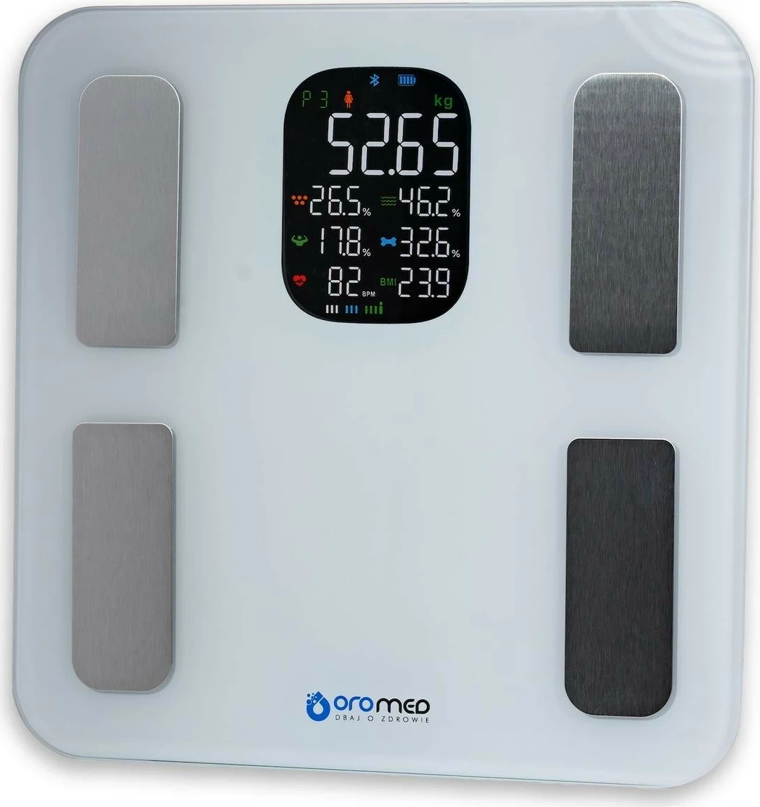 Peshore smart Oromed Gold-Bluetooth, ekran elektronik, aplikacion, e bardhë