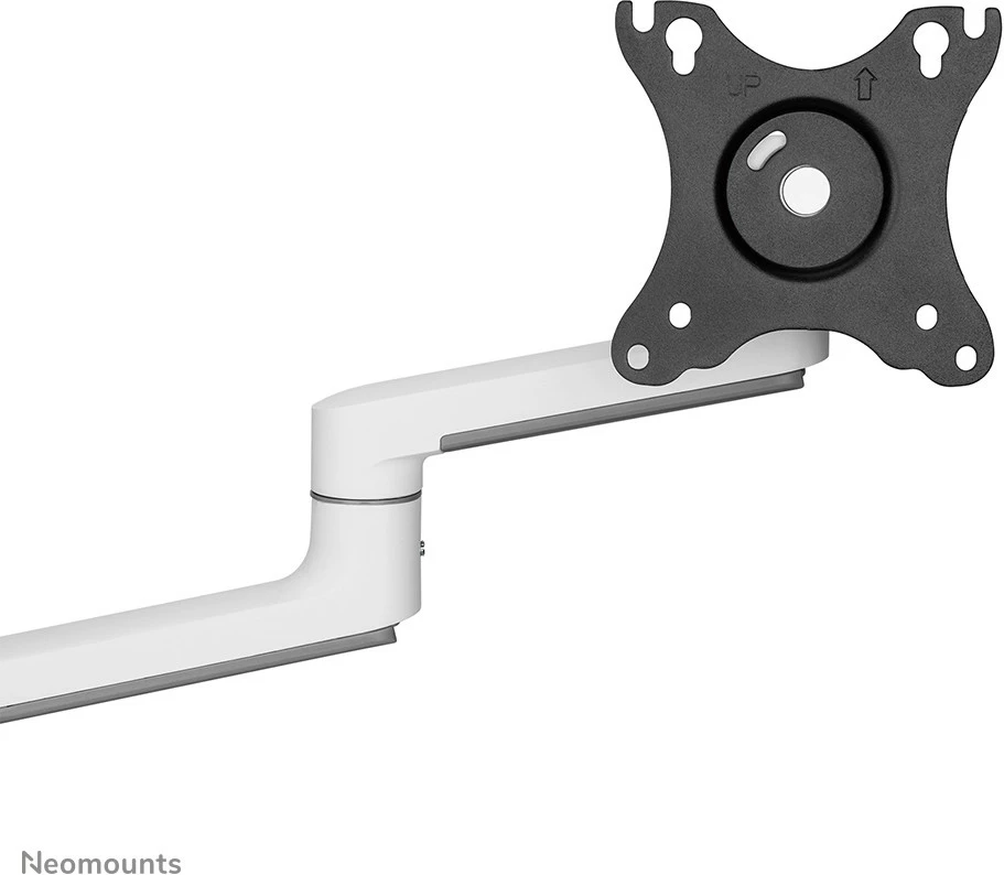 Krah monitori Neomounts DS60-425WH1, 17-27 inç, kapacitet 8 kg, VESA 100x100, i bardhë
