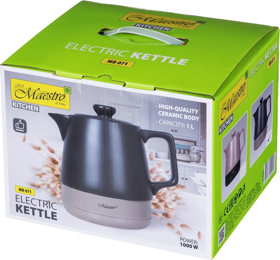 Vëluese uji Maestro MR-071, 1L, e zezë