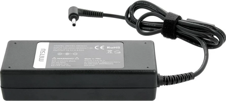 Adapter Mitsu 19.5v 4.62a për Dell
