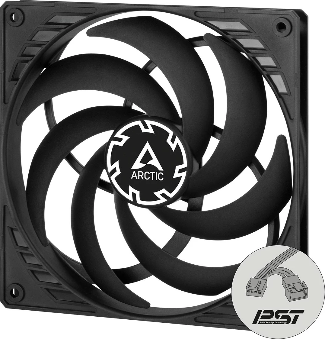 Ventilator kase ARCTIC P14 Slim PWM PST 14cm i zi