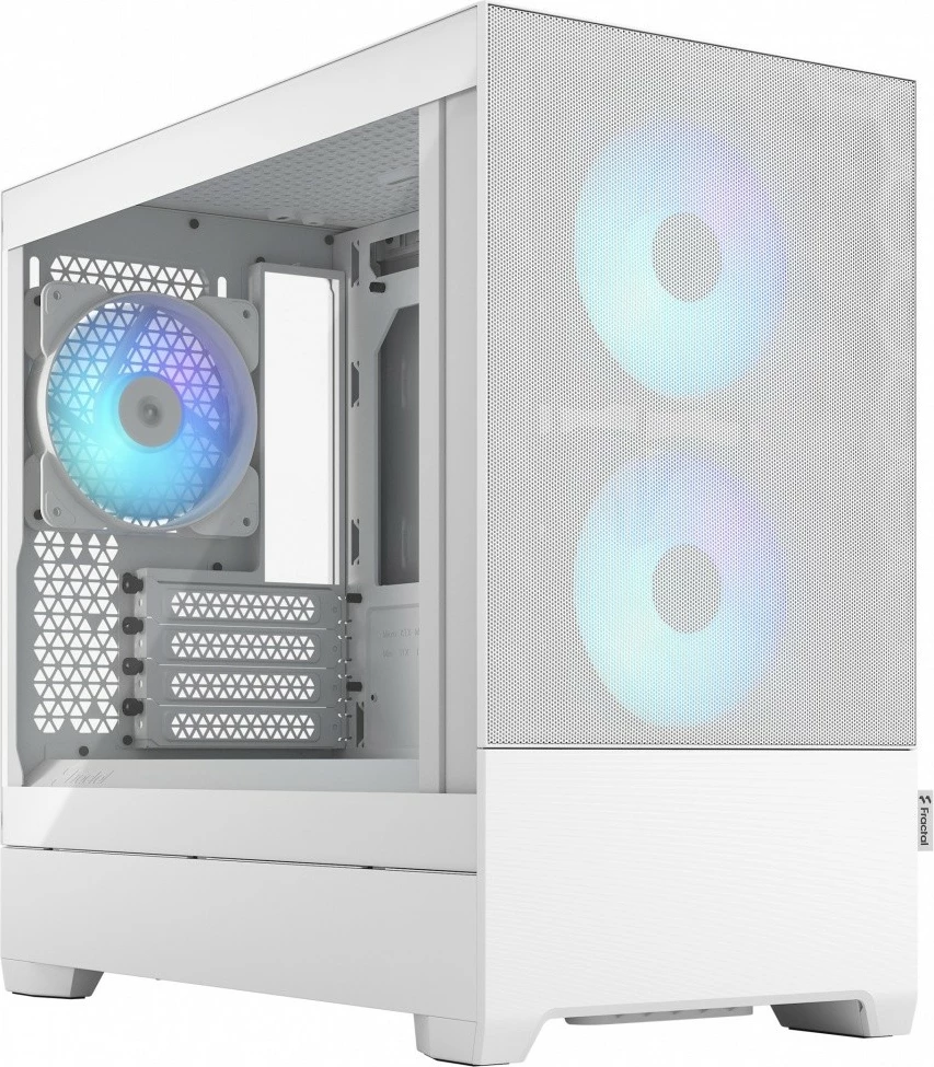 Kasë Fractal Design Pop Mini Air TG Clear Tint RGB, e bardhë