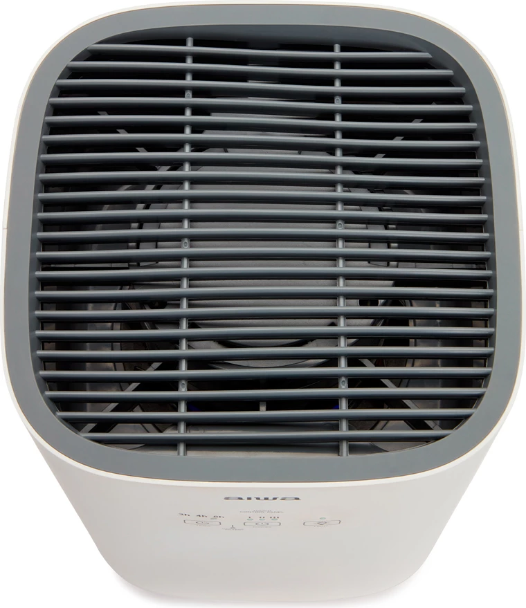 Pastrues ajri AIWA PA-100, HEPA H13 + jonizues, CADR 140 m³/h, për dhomë 16.8 m², 30 W, i bardhë