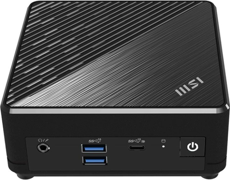 Kasë MSI Cubi N ADL S-078EU, Intel N100, 4GB RAM, 128GB SSD, WiFi, Bluetooth, e zezë