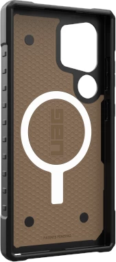 Mbështjellës UAG Pathfinder Magnet SE për Samsung Galaxy S24 Ultra, modul magnetik, moro kafe/gri