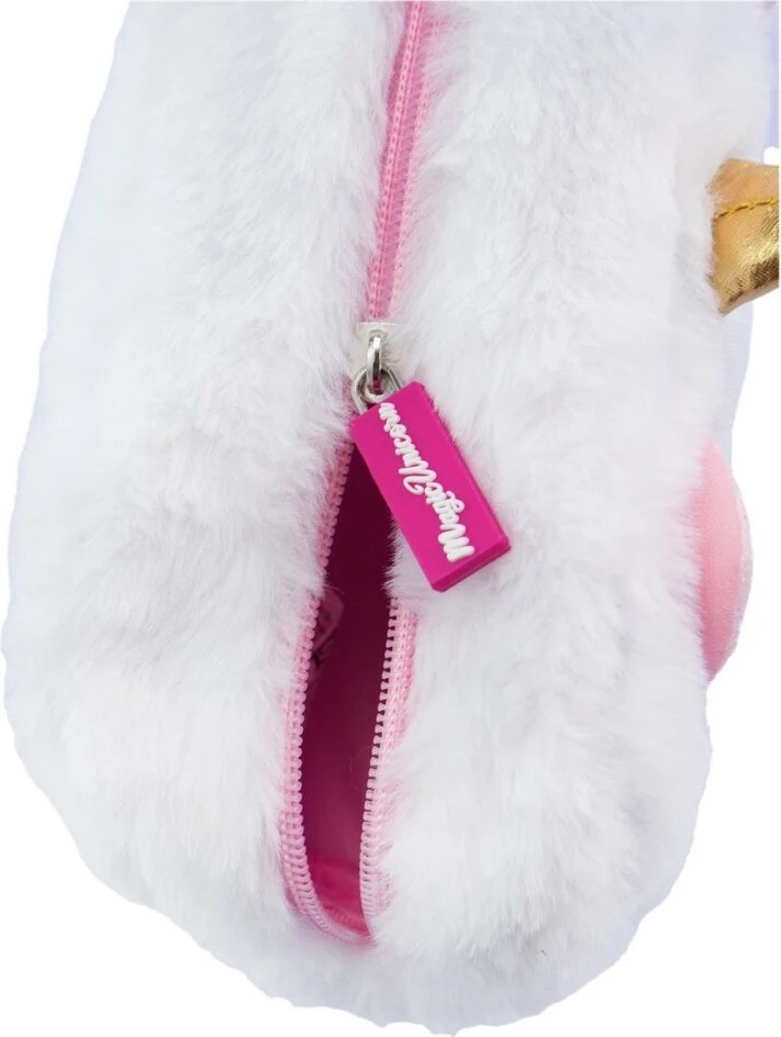 Mbështjellës lapsash Nice 16041, pelush, motiv unikorn, i bardhë/rozë