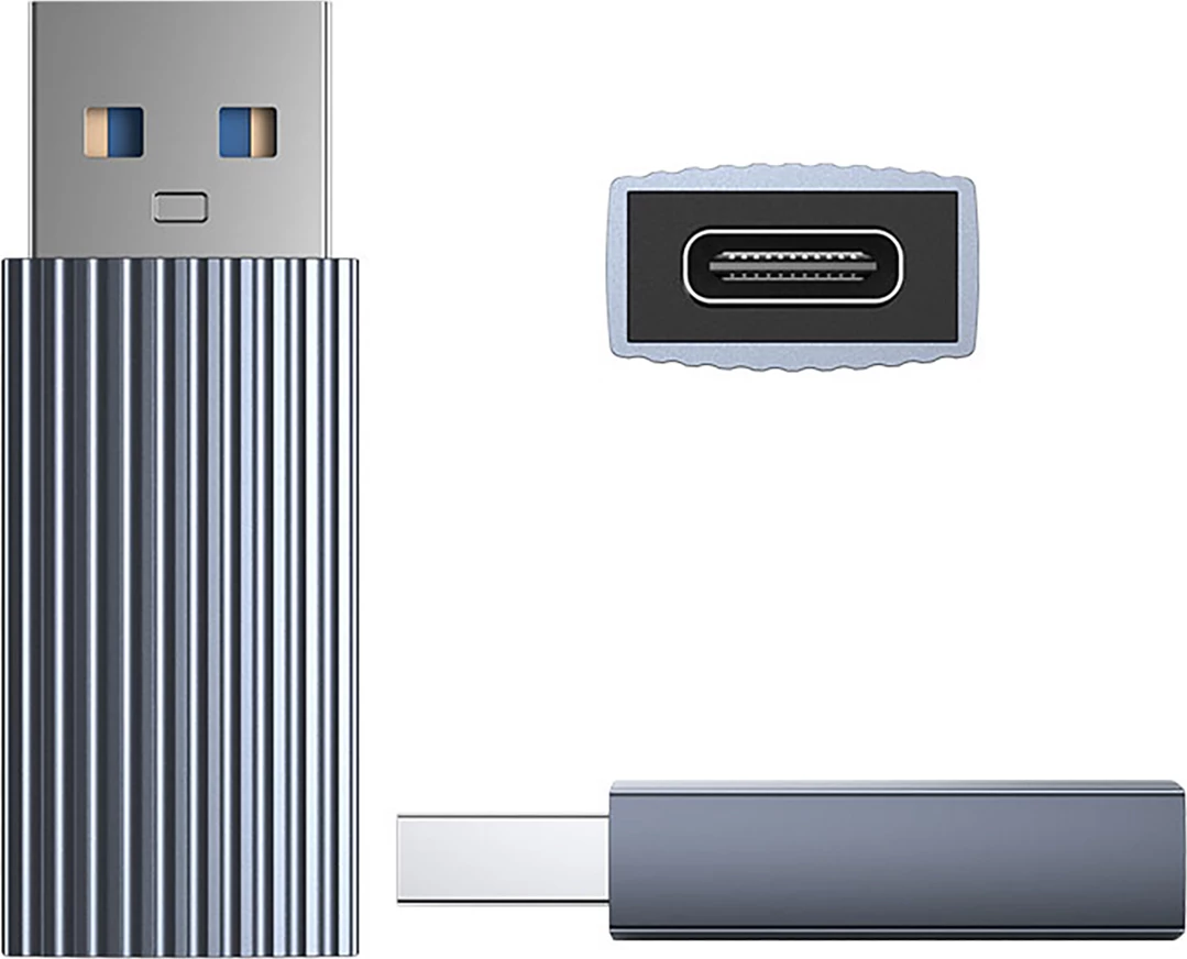 Adapter USB Orico AH-AC10, USB-C në USB-A 3.1, 10Gbps, Gri
