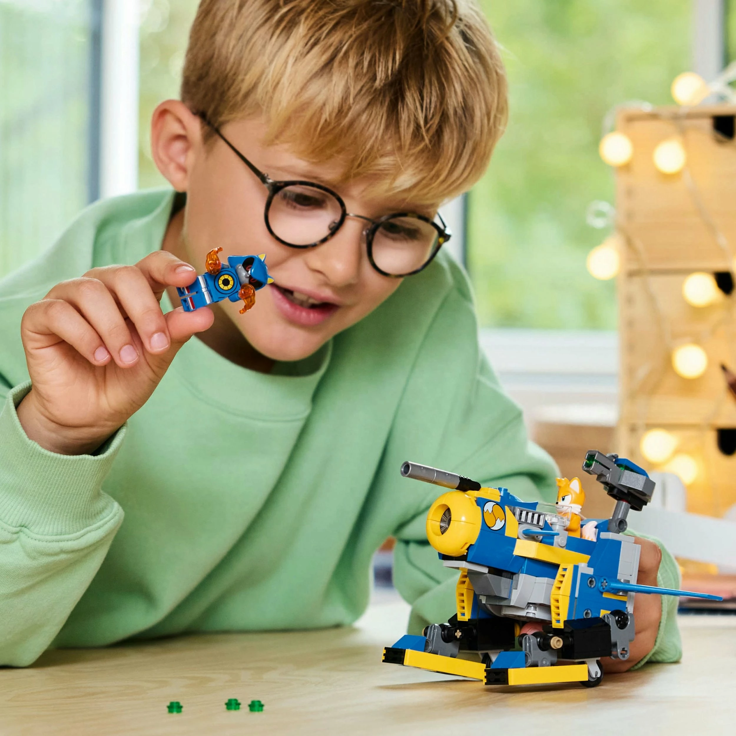 Set ndërtimi LEGO Sonic the Hedgehog 77002 Cyclone vs Metal Sonic, 290 copë