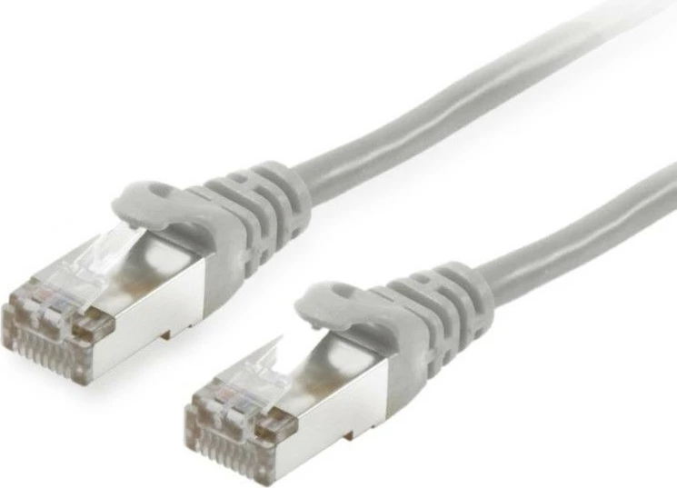 Kabllo rrjeti EQUIP Cat6A S/FTP 0.15m, RJ-45, gri