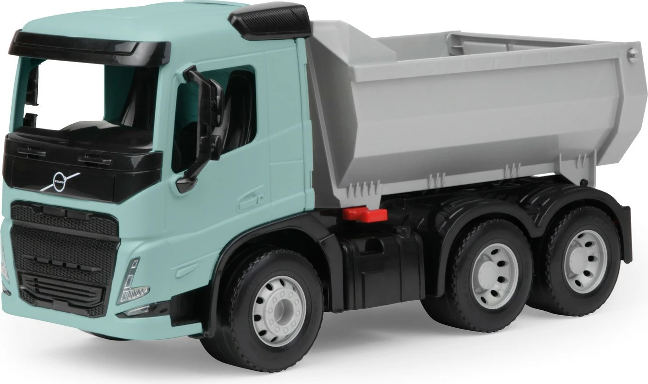 Kamion lodër Lena Worxx Volvo FMX, plastikë, 45 cm, zi/gri/mint, në kuti