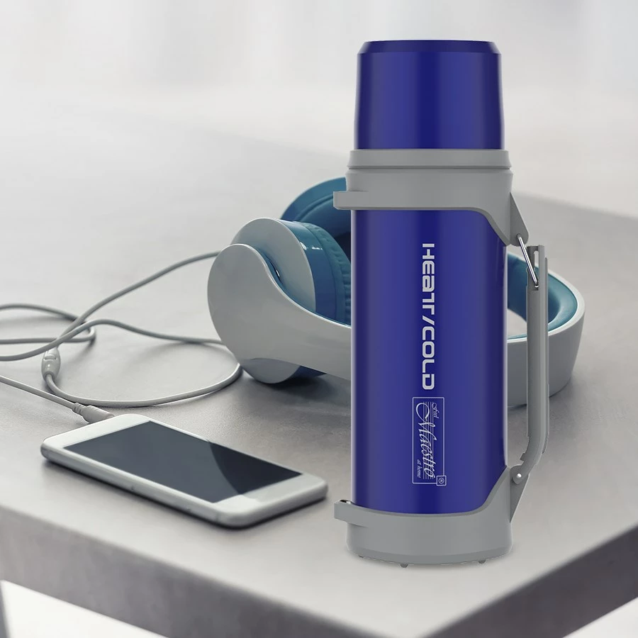 Termos Maestro MR-1631-150, 1.5 L, Blu/Gri