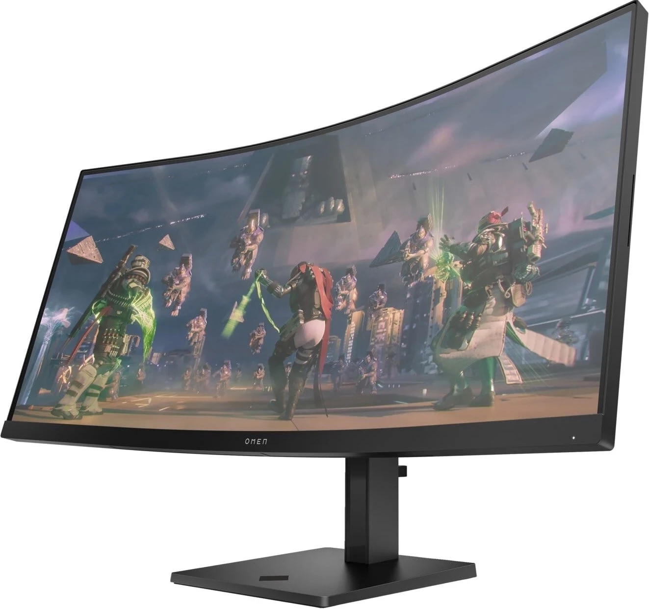 Monitor HP Omen 34c, 34", Wide Quad HD, i zi