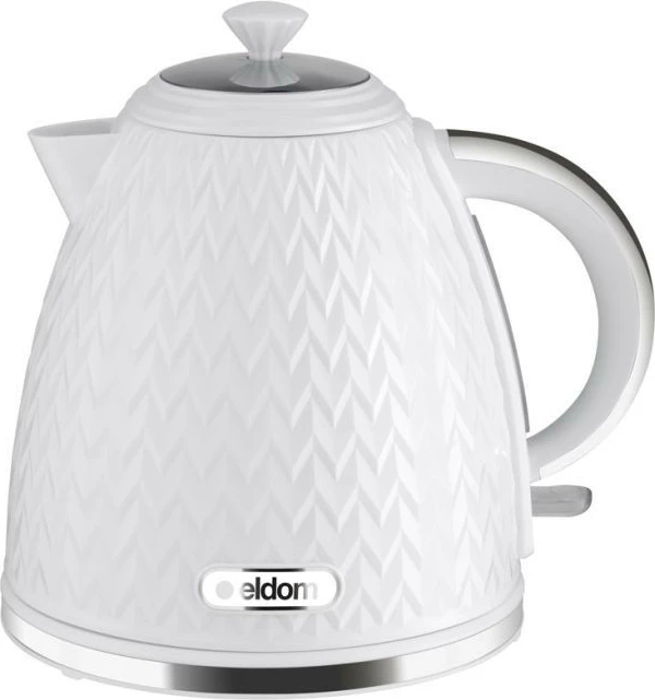 Ibrik elektrik Eldom C265B NELA, 1.7L, Bardhë