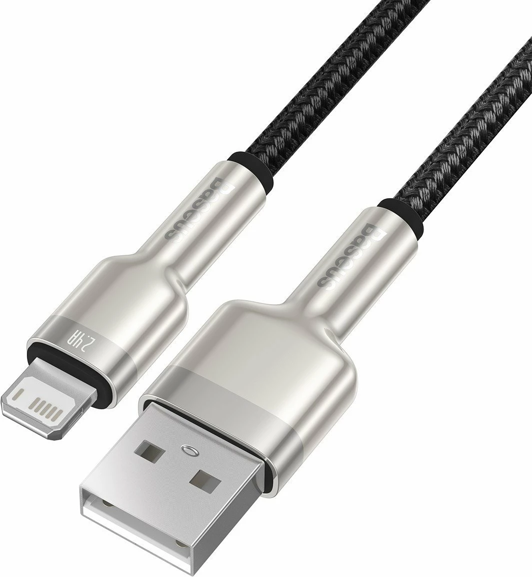 Kabllo USB në Lightning Baseus Cafule CALJK-A01, 1m, e zezë