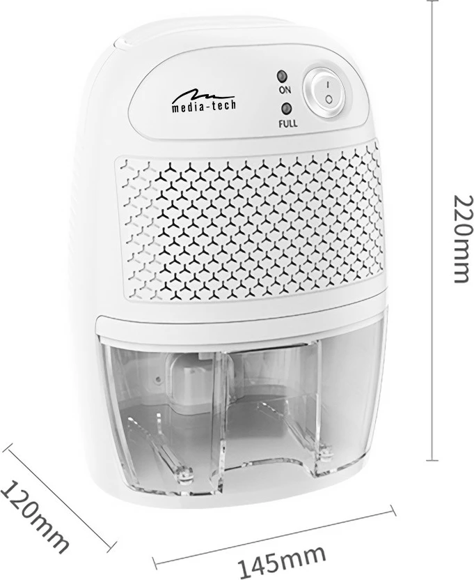 Dehumidifikues ajri portabil Media-Tech MT6529, i bardhë