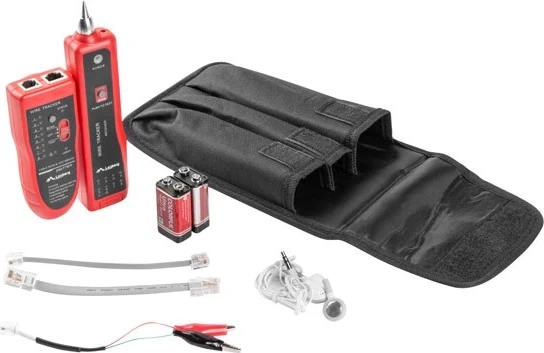 Testues dhe lokalizues i kabllave LAN, LANBERG, i zi me të kuqe