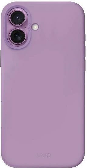 Mbështjellës UNIQ Lino Hue MagClick për iPhone 16, Rozë