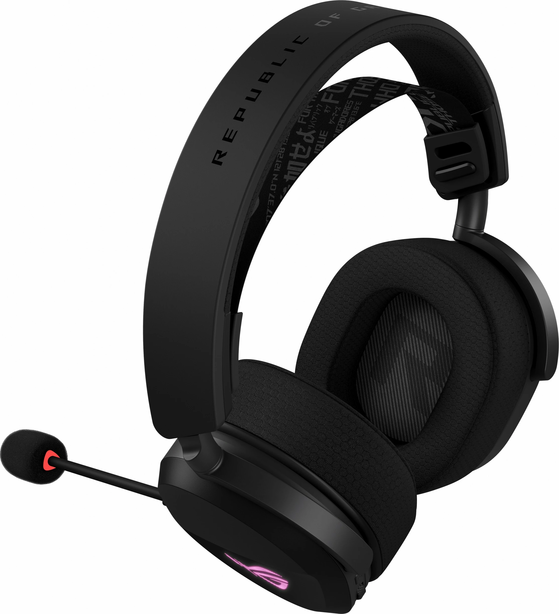 Kufje gaming ASUS ROG Pelta, me ose pa kabllo, 20-20000 Hz, 309g, e zezë
