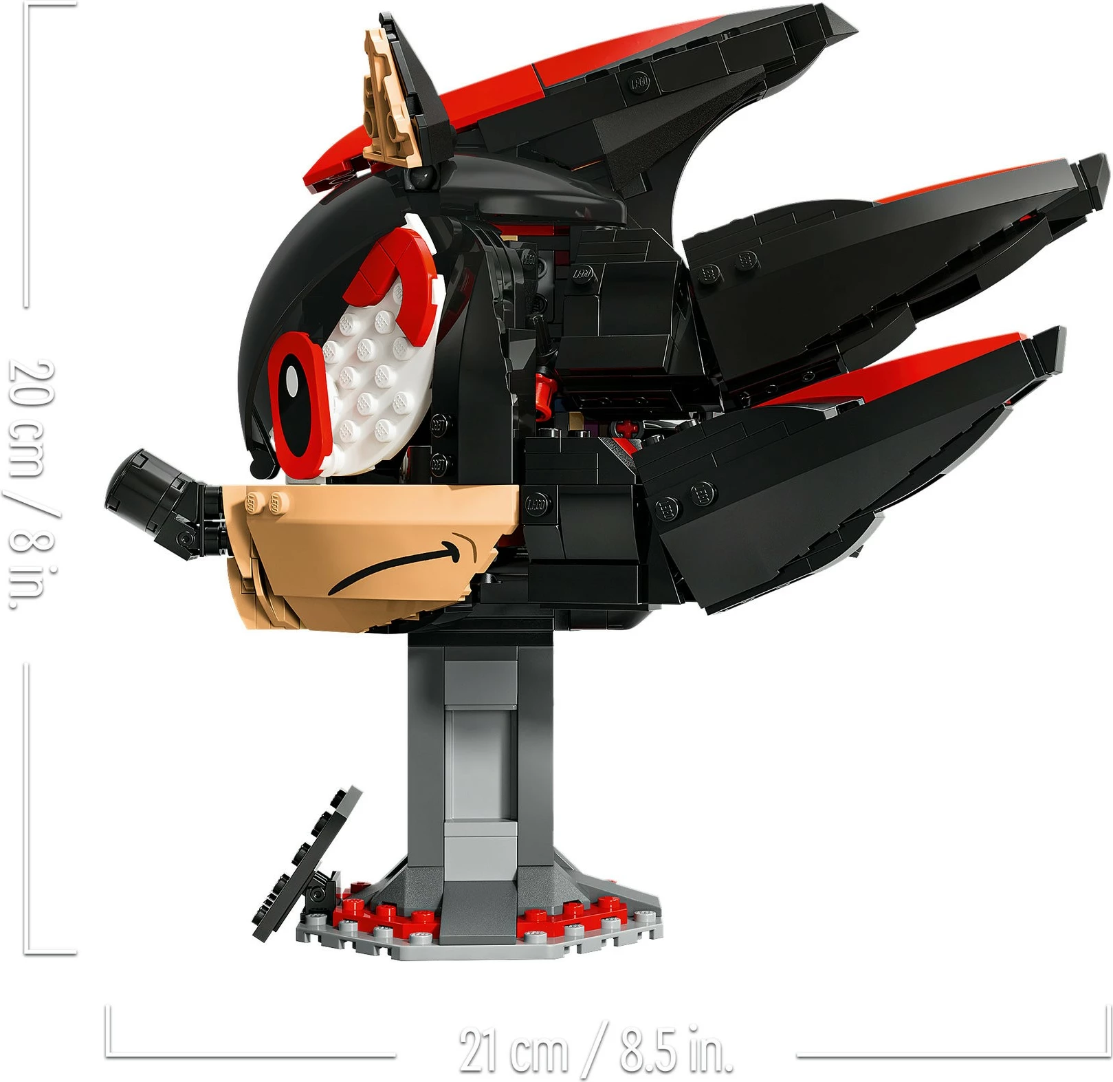 Set ndërtimi LEGO Shadow the Hedgehog 77000, 720 pjesë, multikolor