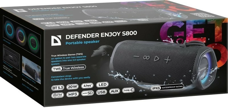 Altoparlant Bluetooth Defender Enjoy S800, 20W, i zi