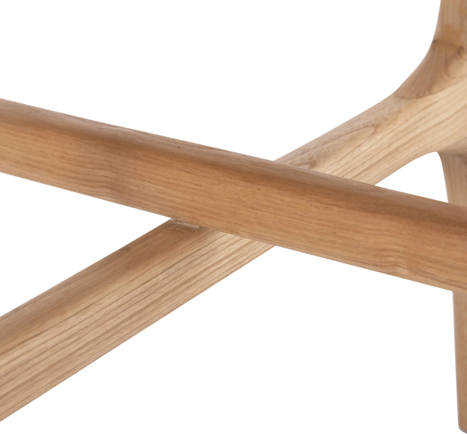 Tavolinë anësore e rrumbullakët KATAL FH9932 dru Sungkai ngjyrë natyrale Φ59,5x50,5Hcm