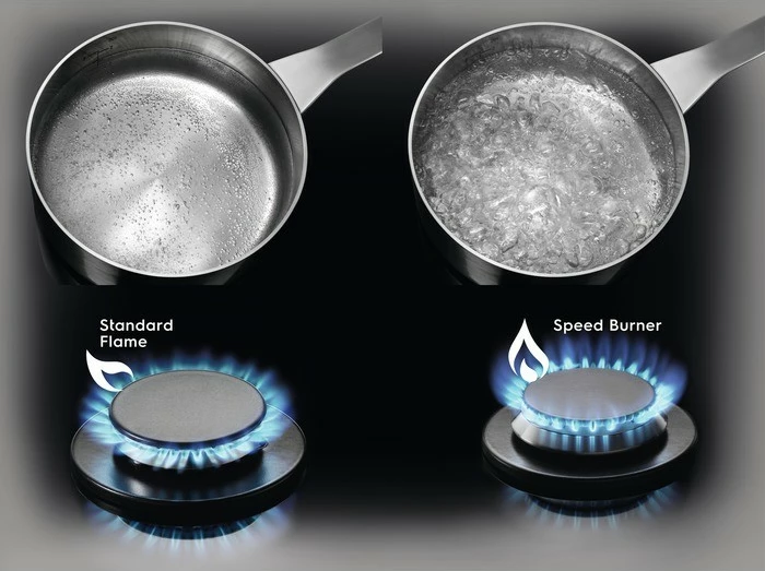 Pllakë gazi Electrolux EGS6426SX, inox, 4 zona gatimi