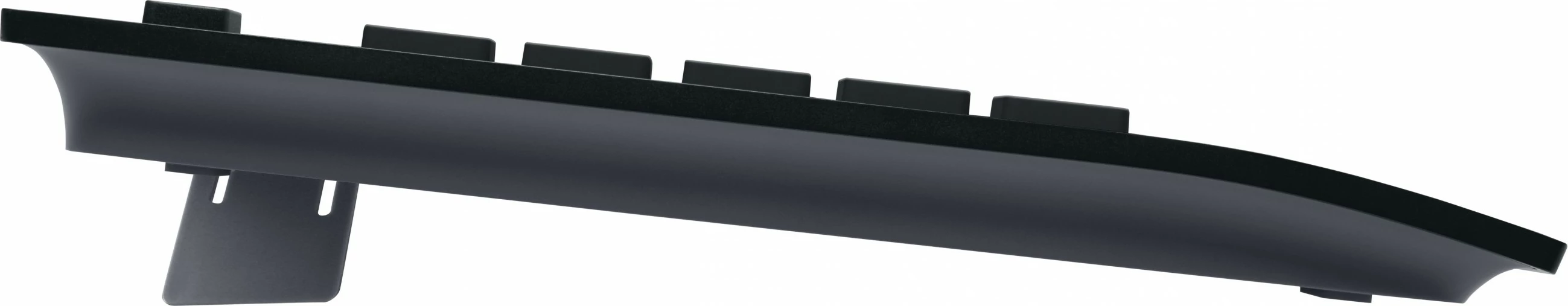 Tastierë Logitech K280e, full-size, me kabllo USB, AZERTY, e zezë