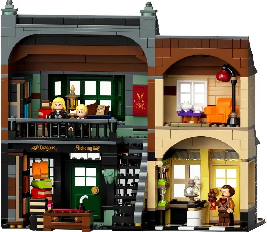 Set LEGO Harry Potter 75978 Diagon Alley, 5544 pjesë