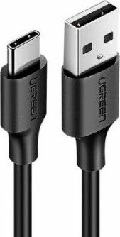 Kabllo USB-A në USB-C Ugreen US287 0.5 m USB 2.0, e zezë (60115)