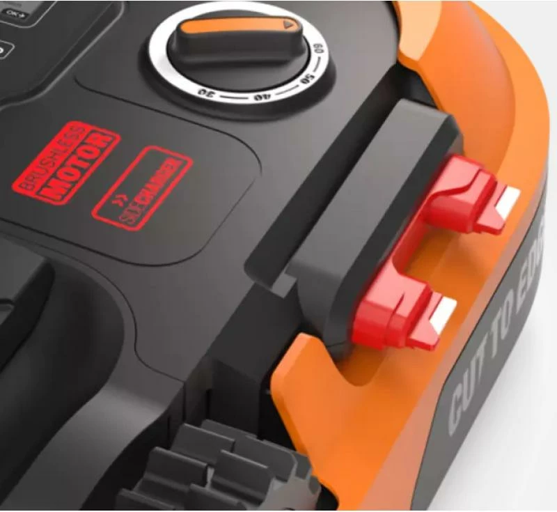 kositës robotik, Worx Landroid M500 Plus WR165E, deri 500 m², e zezë/portokalli