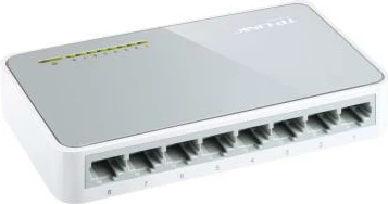 Switch, TP-Link TL-SF1008D, 8 porta RJ45 10/100Mbps, desktop