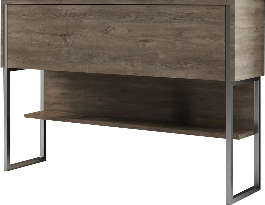 Komodë Hanah Home, Luxe, argjend dhe arre