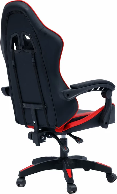 Karrige për gaming William, e zezë/e kuqe