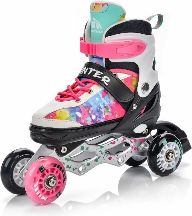 Rollera/Patina për vajza Meteor 4në1 Painter M 34-37