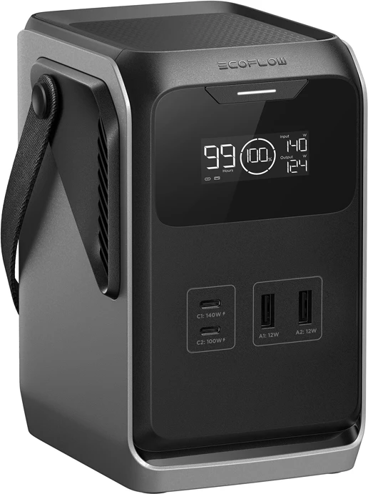 stacion portativ energjie EcoFlow TRAIL 200 DC EF-TX-192 192 Wh 220 W LFP USB-C 140 W/100 W, 2x USB-A