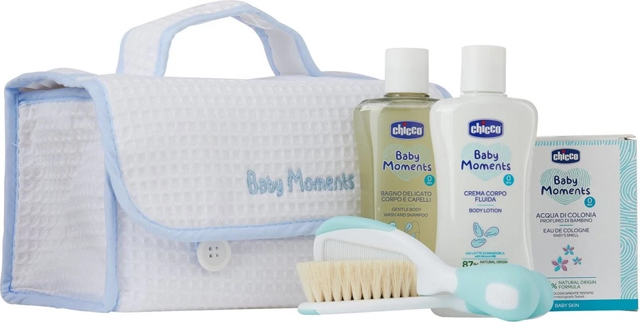 Set kozmetik për fëmijë Chicco Baby Moments Blue, unisex