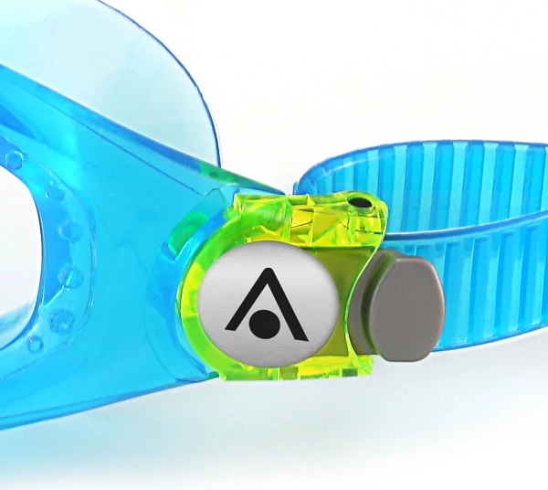 syze noti fëmijësh Desjoyaux MASK SEAL KID, pamje panoramike 180°, anti-fog, UV, 3-10 vjeç, turkeze/jeshile/transparente