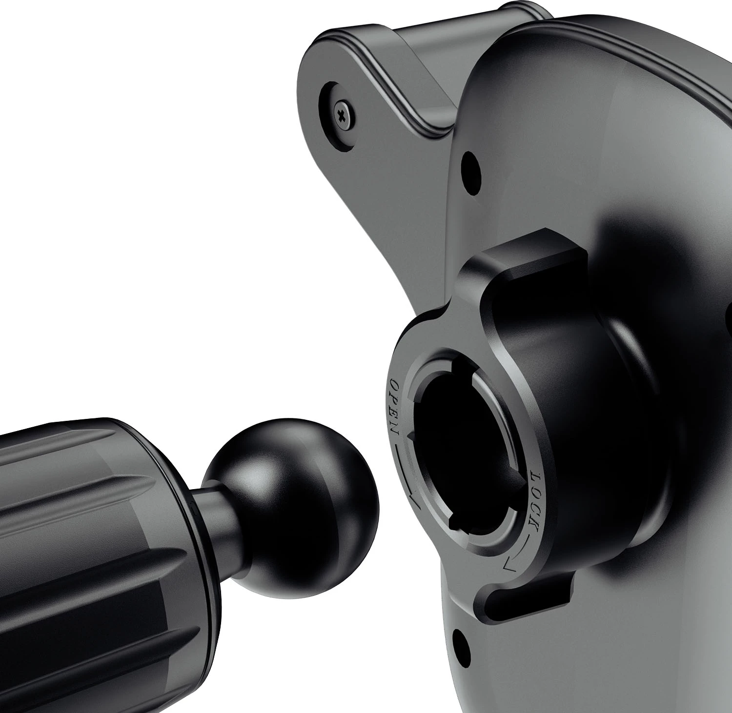 Mbështjellës telefoni për veturë Dudao F5Pro, për grilë ajrimi, i zi