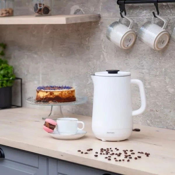 Ibrik elektrik MPM MCZ-115, 1.5 L, 1800 W, Bardhë