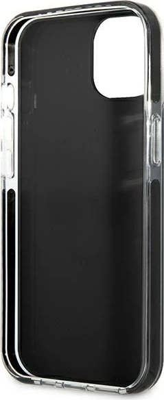 Mbështjellës Karl Lagerfeld KLHCP13STPEIKK për iPhone 13 mini 5.4", i fortë, i zi Iconik Karl