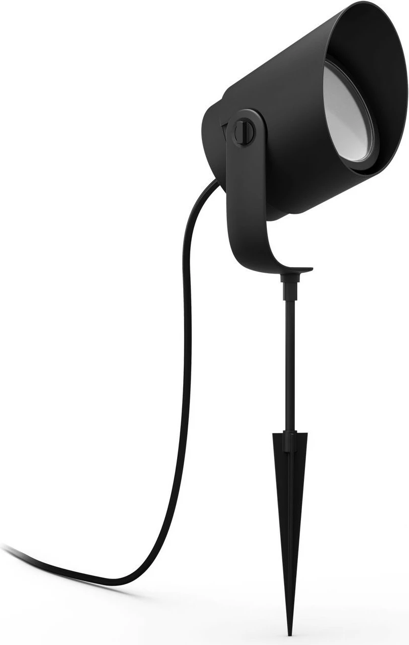 Dritë spot Philips Hue Lily XL, LED, e zezë, Smart, për ambient të jashtëm