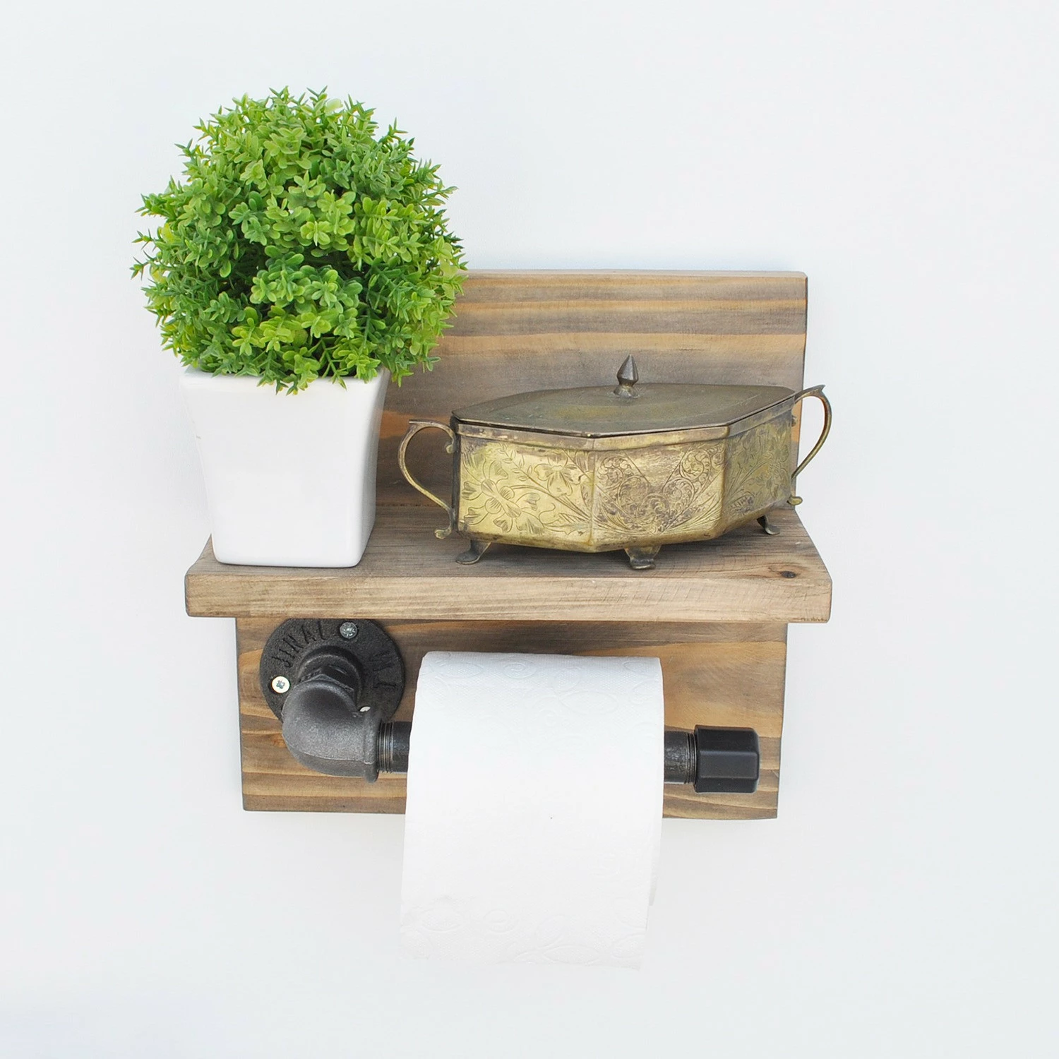 Varëse tubi, ngjyrë arre e zezë, Hanah Home, Boruraf172