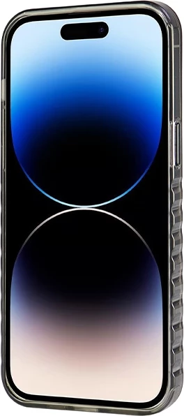 Mbështjellës Audi IML Big Logo MagSafe për iPhone 14 Pro, i zi