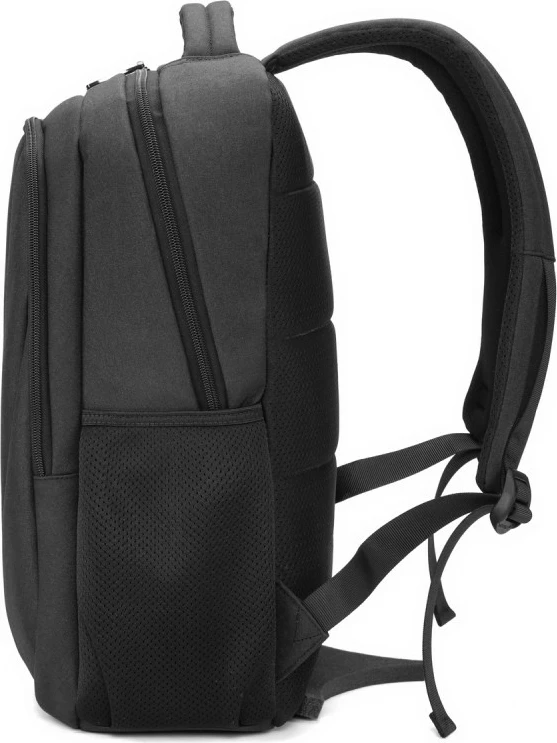 Çantë shpine për laptop Tigernu Pictor 15.6\", rezistente ndaj ujit, me port USB, e zezë/gri