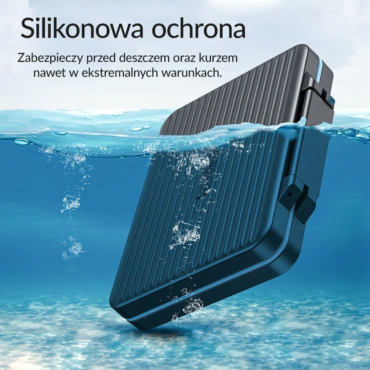 Kuti për karta memorje Orico PHCD-4-BK-BP, 8 SD + 4 CF, me karabiner, e zezë