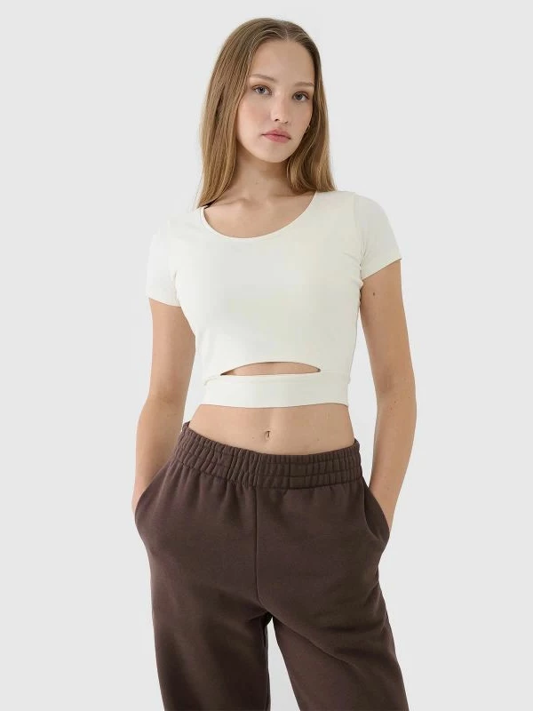 Maicë crop për femra 4f